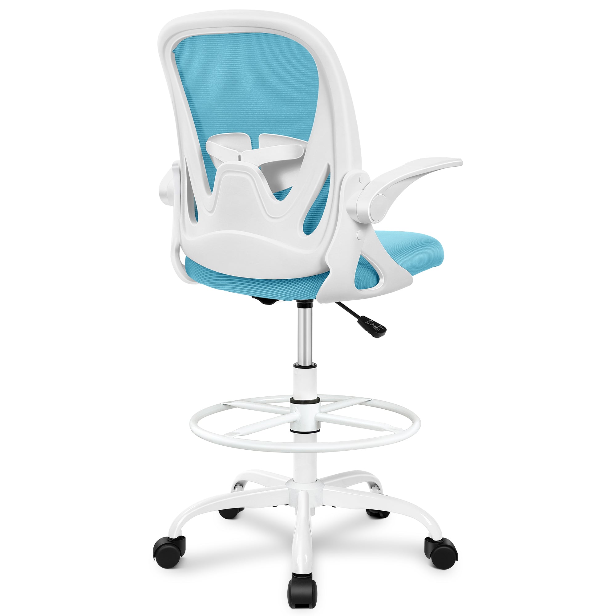 KERDOM  Tall Office Drafting Chair with Ergonomic Lumbar Support