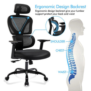 KERDOM High Back Ergonomic Office Chair
